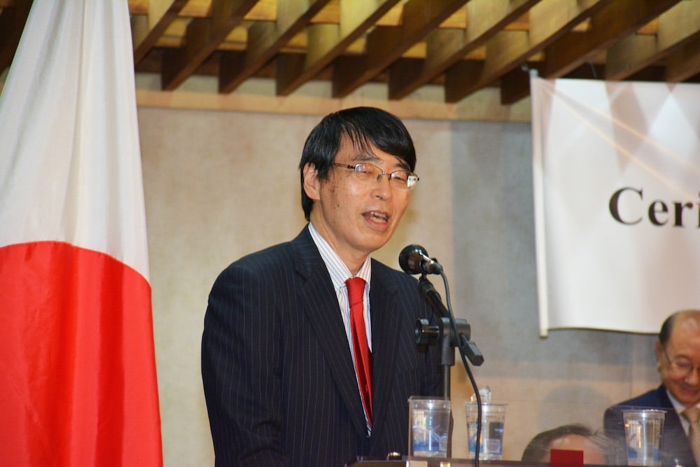 Embaixador Yamada participa do evento de Shogi (xadrez japonês